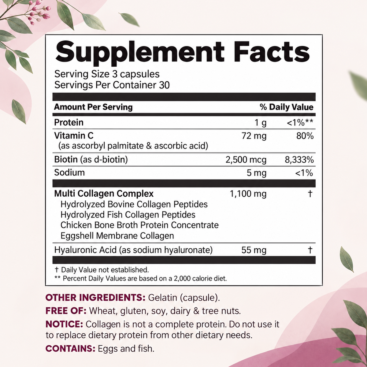 Multi Collagen Capsules - One time 2