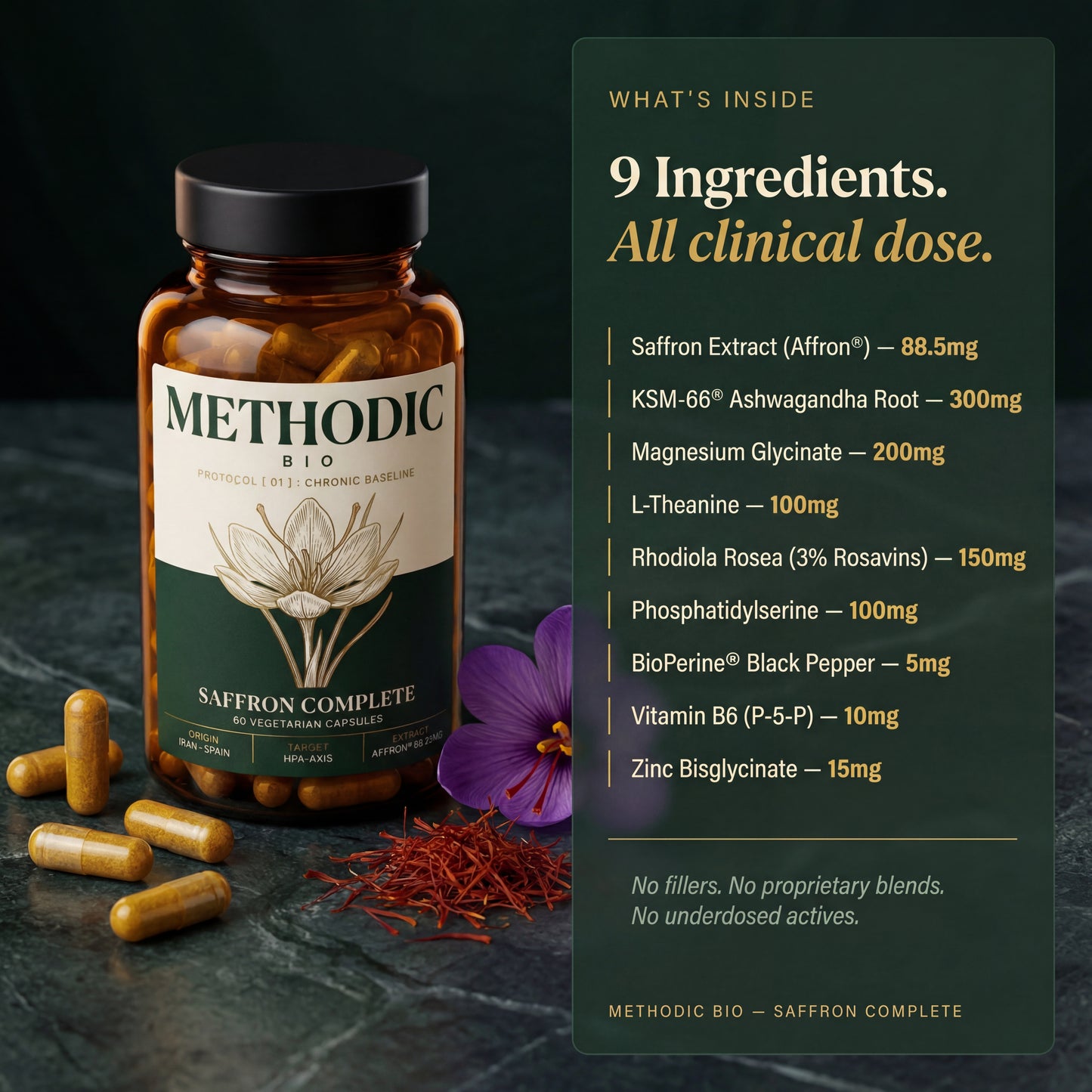 Saffron Complete: Buy 2 + 1 Free (One-Time Order)